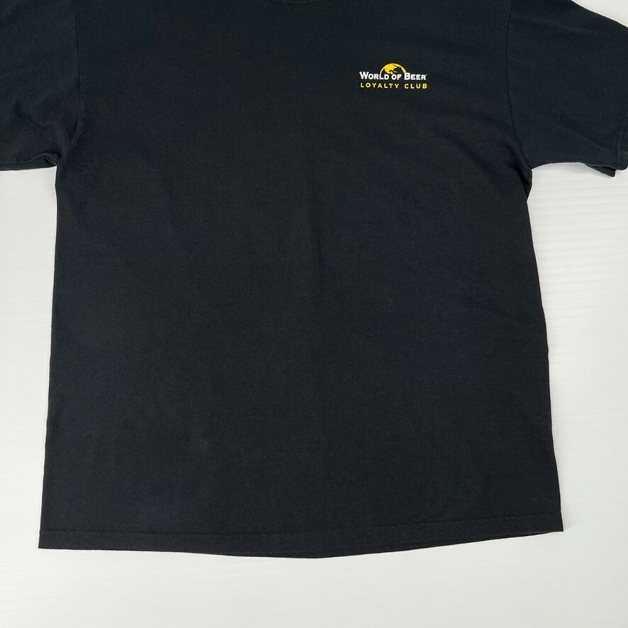 World Of Beer Shirt Men Large Loyalty Club 50 WOB Culture Work Party Gym Go gallery