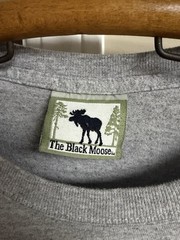 The Black Moose Lobster Front Pocket T-Shirt Bar Harbor Short Sleeve Grey Sz XL