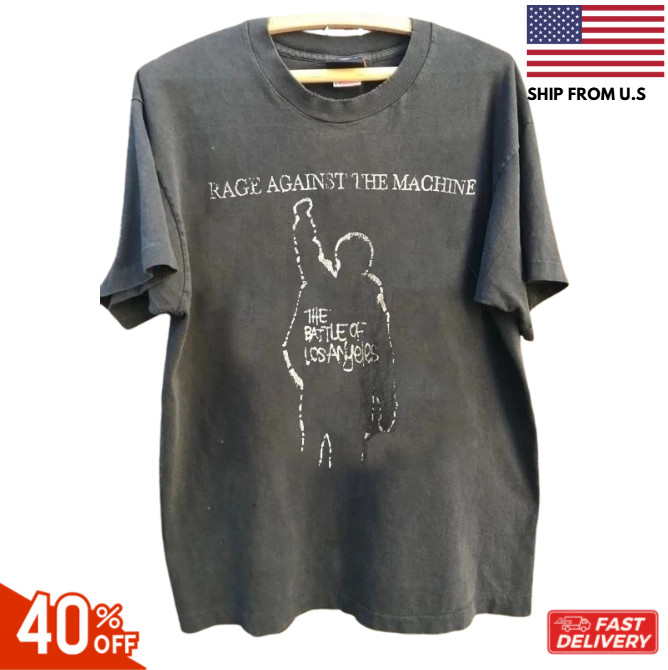 Vintage Rage Against the Machine rock band Charcoal Unisex T-shirt S-5XL reprint