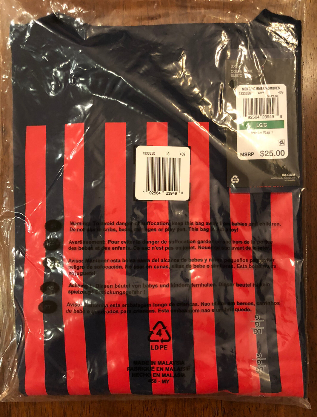 Under Armour UA Freedom Flag Logo Men's T Shirt Tee Cotton Blend S M L XL XXL gallery
