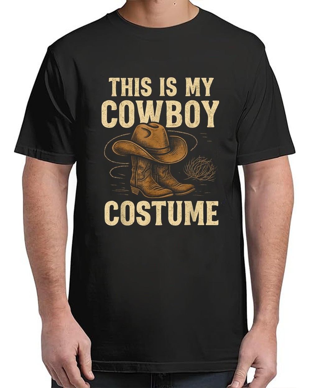 Costume Country Western Costume Funny Adult S-5XL T-Shirt