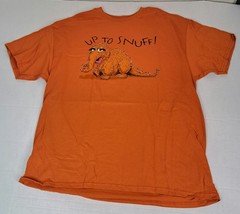 Kidrobot Snuffleupagus Sesame Street Up to Snuff XL Brown/Orange T-Shirt
