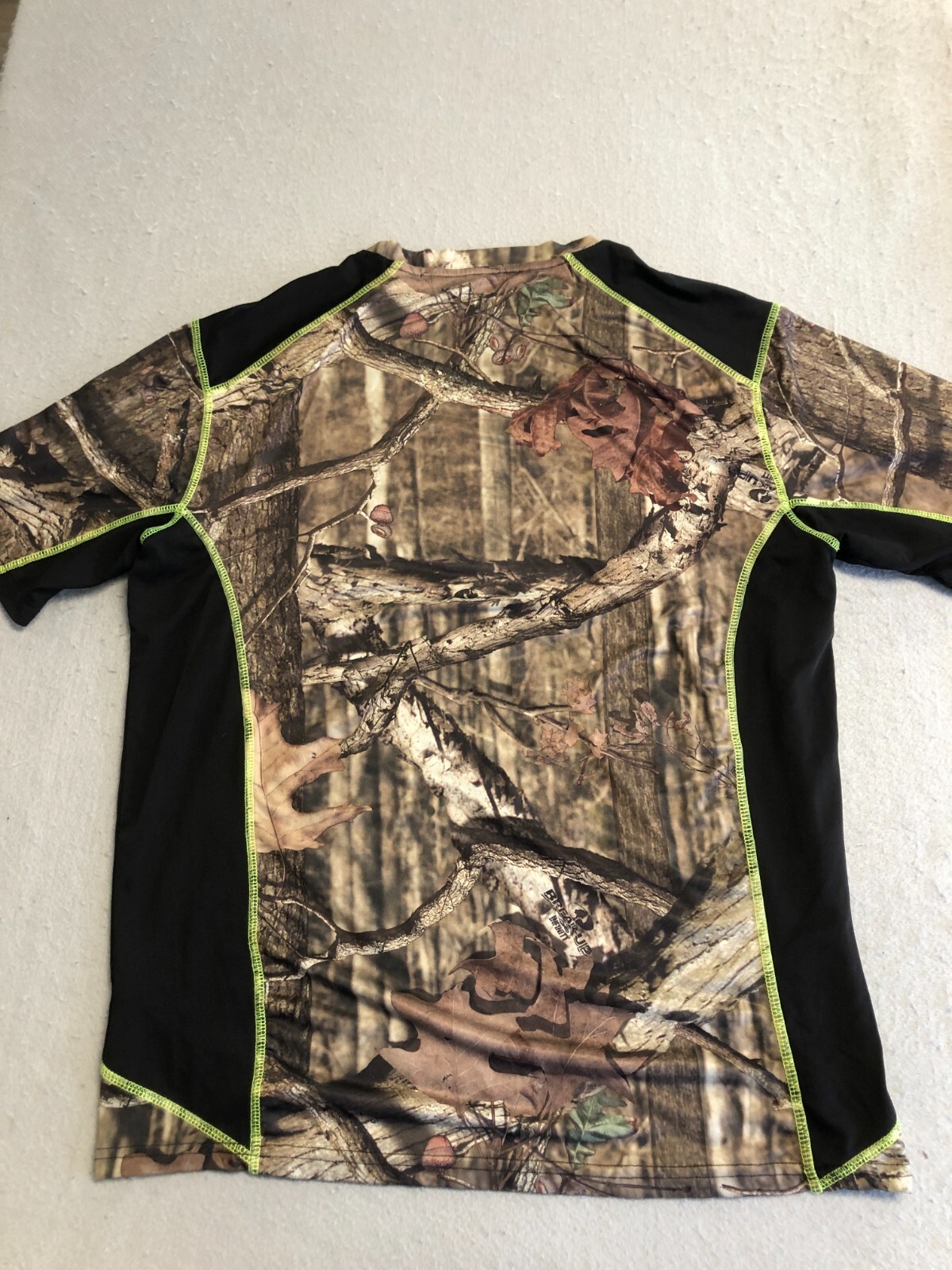 Break-Up Infinity Camouflage Shirt Mens Large Brown Activewear Hunting Hiking gallery