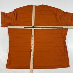 Duluth Shirt Mens Extra Large Orange Alaskan Hardgear Workwear Gym Hiking Bamboo