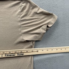 Skims Shirt Mens XL Beige Solid Modal Cotton Stretch Basic Crewneck Soft Tee