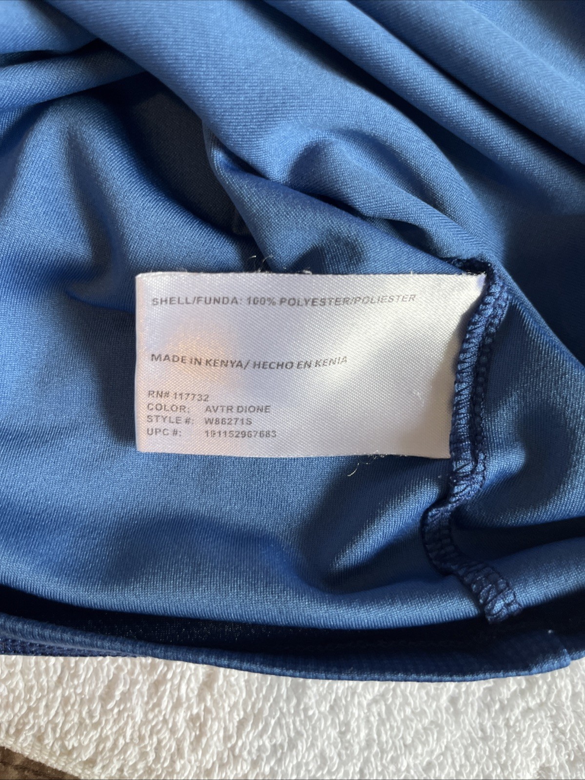 Zeroxposur Blue Men's Performance T-Shirt, Size M, UPF 50+ Sun Protection. 05 gallery