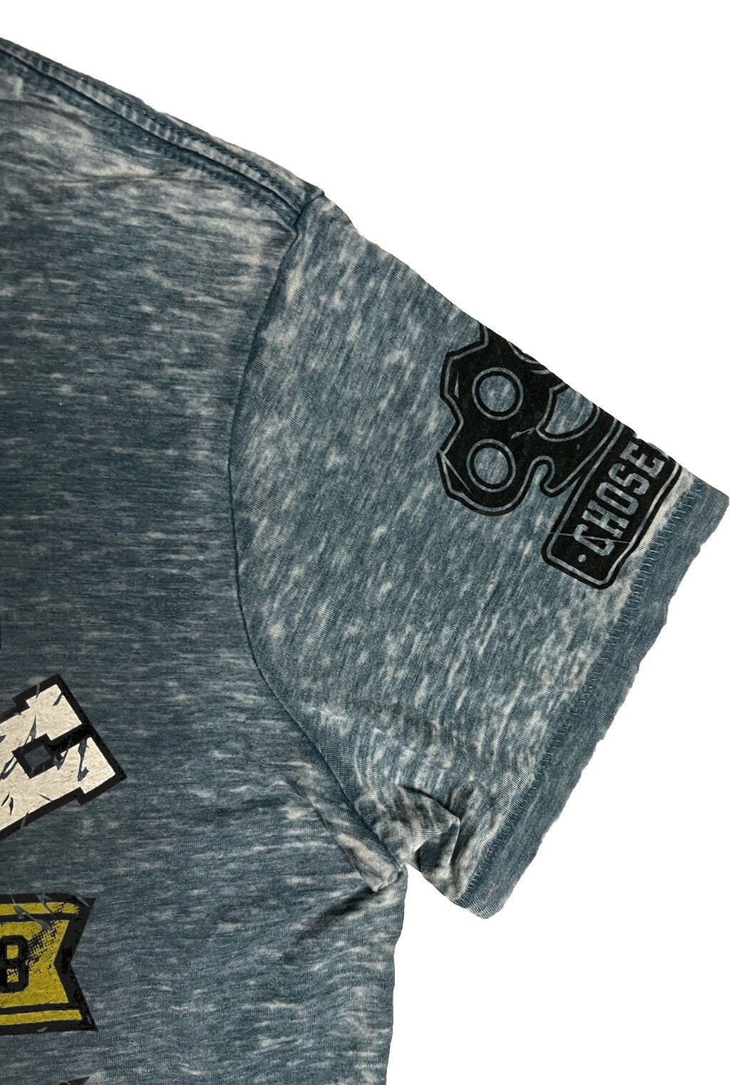 NICE!! Headrush Men’s Size 2XL Distressed Blue S/S T-Shirt MMA Y2K P-6 gallery