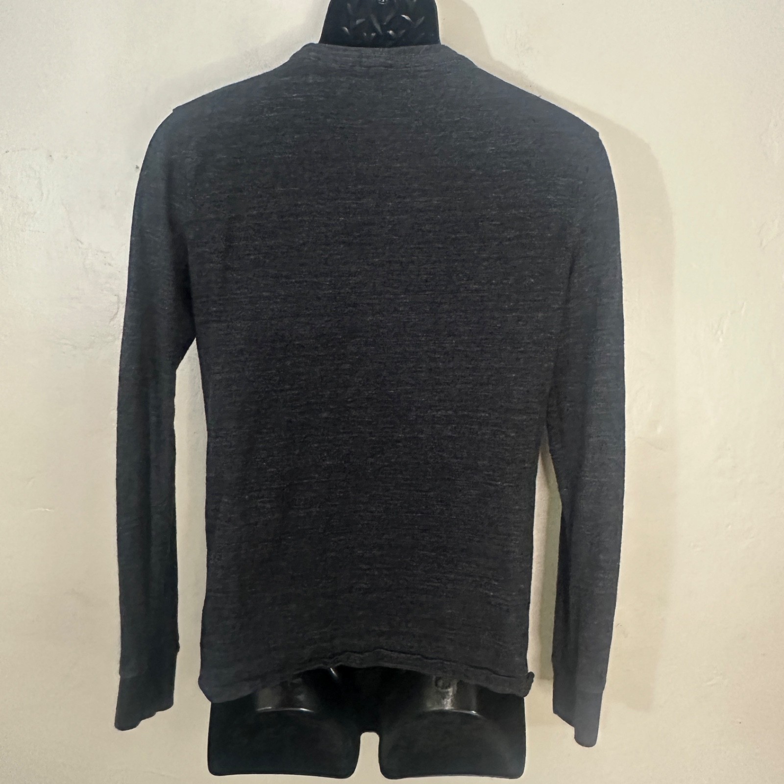 Superdry Long Sleeve T Shirt Small Gently worn 100% cotton textured thick fabric gallery