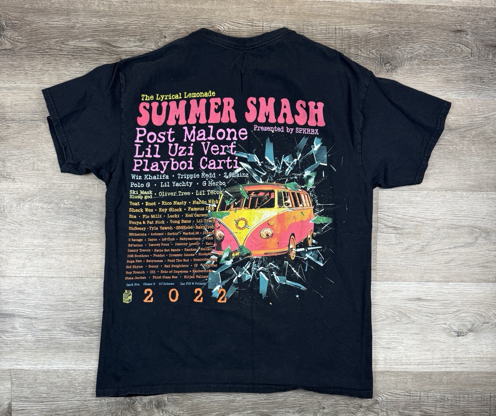 LYRICAL LEMONADE Shirt Large 2022 Post Malone Playboi Carti Chicago Summer Smash gallery