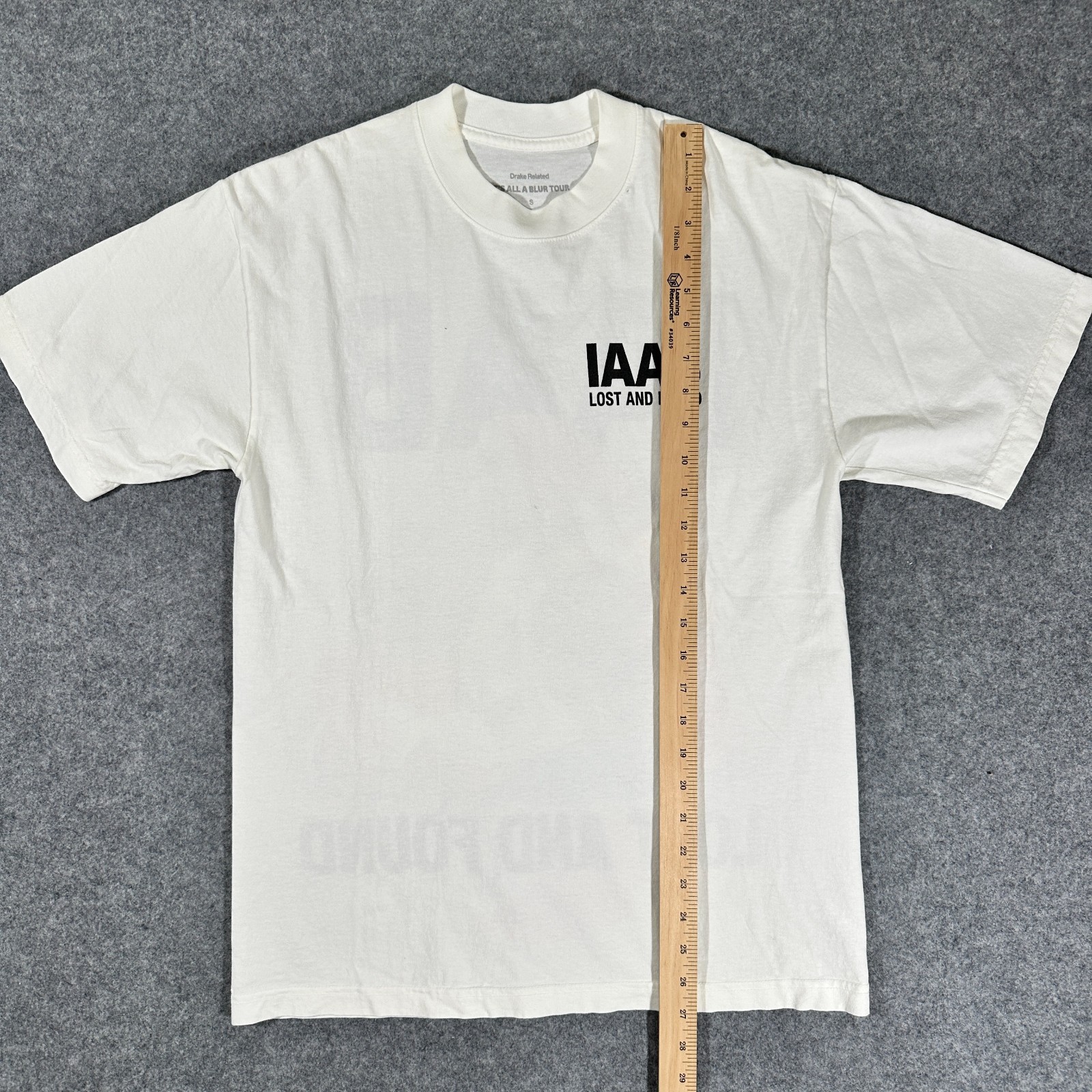 Drake Its All A Blur IAAB Tour Shirt Lost & Found 21 Savage OVO - Size Small gallery
