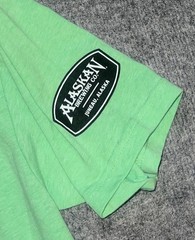 nwt ALASKAN BREWING COFFEE BROWN ALE TEE Alaska Heritage Coffee Beer L t-shirt
