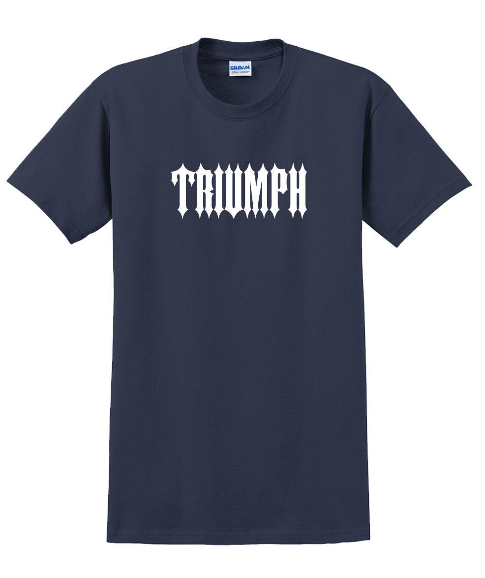 Triumph T-Shirt Short Sleeve Graphic Tees Unisex Apparel inspirational Designs gallery