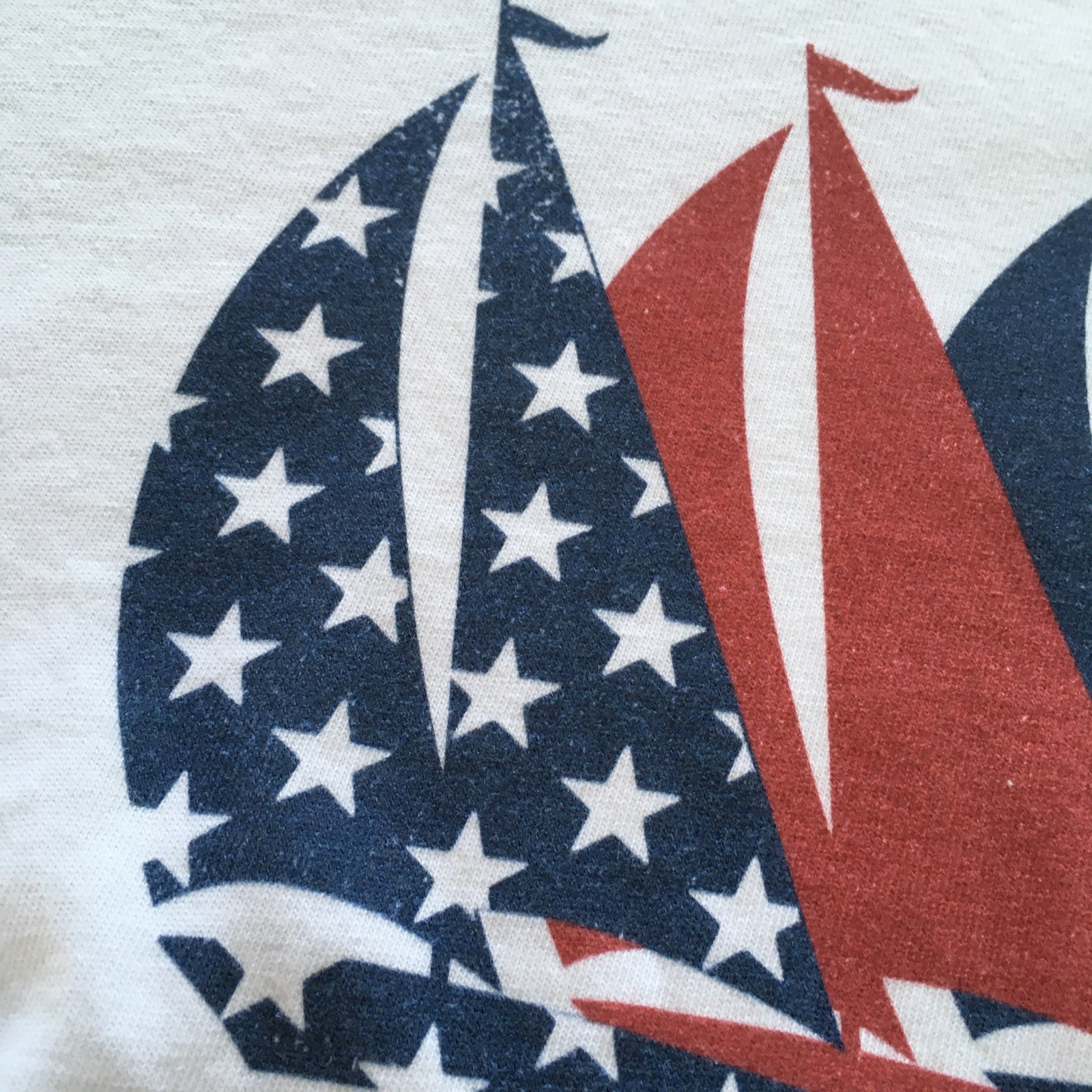 Life Is Good Men’s Crusher Tee USA Sailbaot FROM SEA TO SHINING SEA America XL gallery