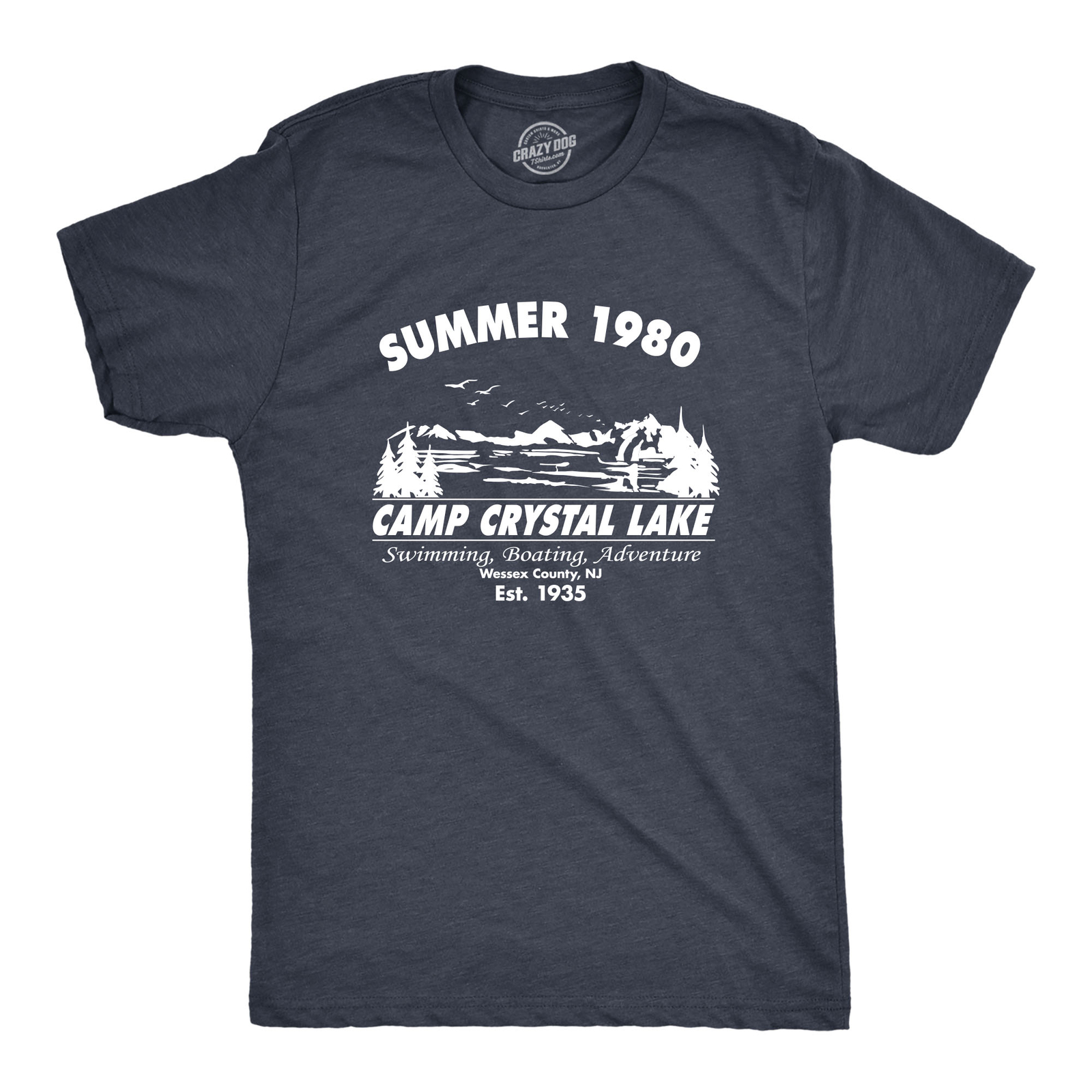 Mens Summer 1980 Men Funny T shirt Graphic Camping Vintage Cool 80s Novelty Tees gallery