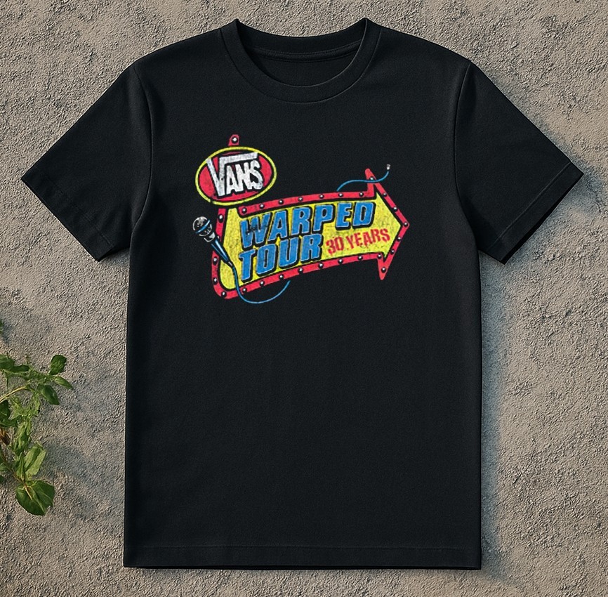 Vans Warped Tour Orlando Limited Merch Pop-up T-Shirt D37756 gallery