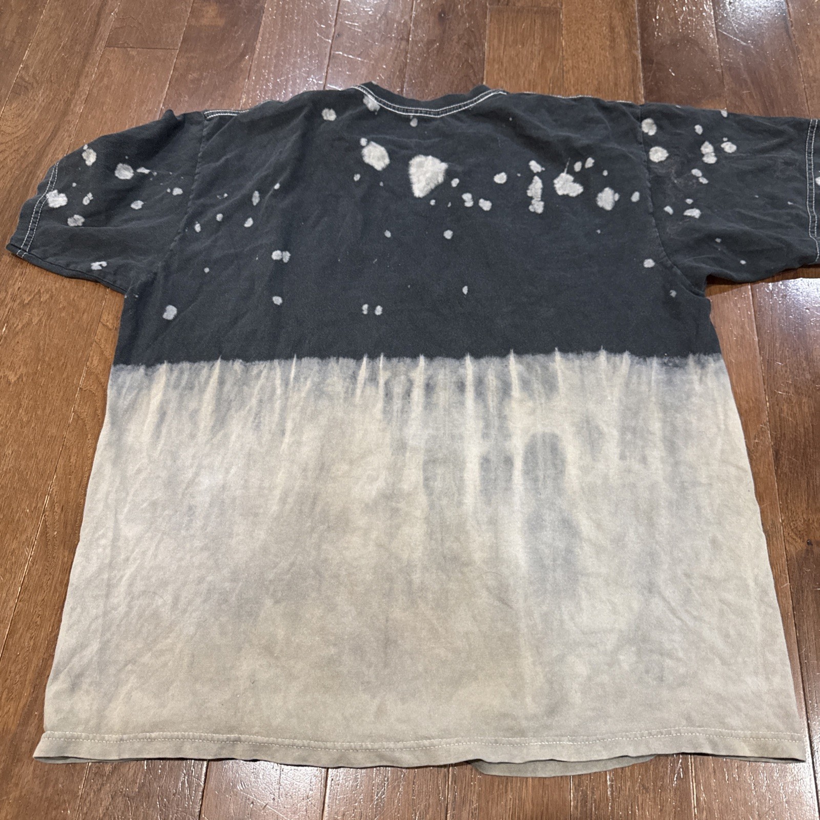 RAMONES ROCK N ROLL HIGH SCHOOL T SHIRT Punk Black Gray S/M Tie Dye Splatter gallery
