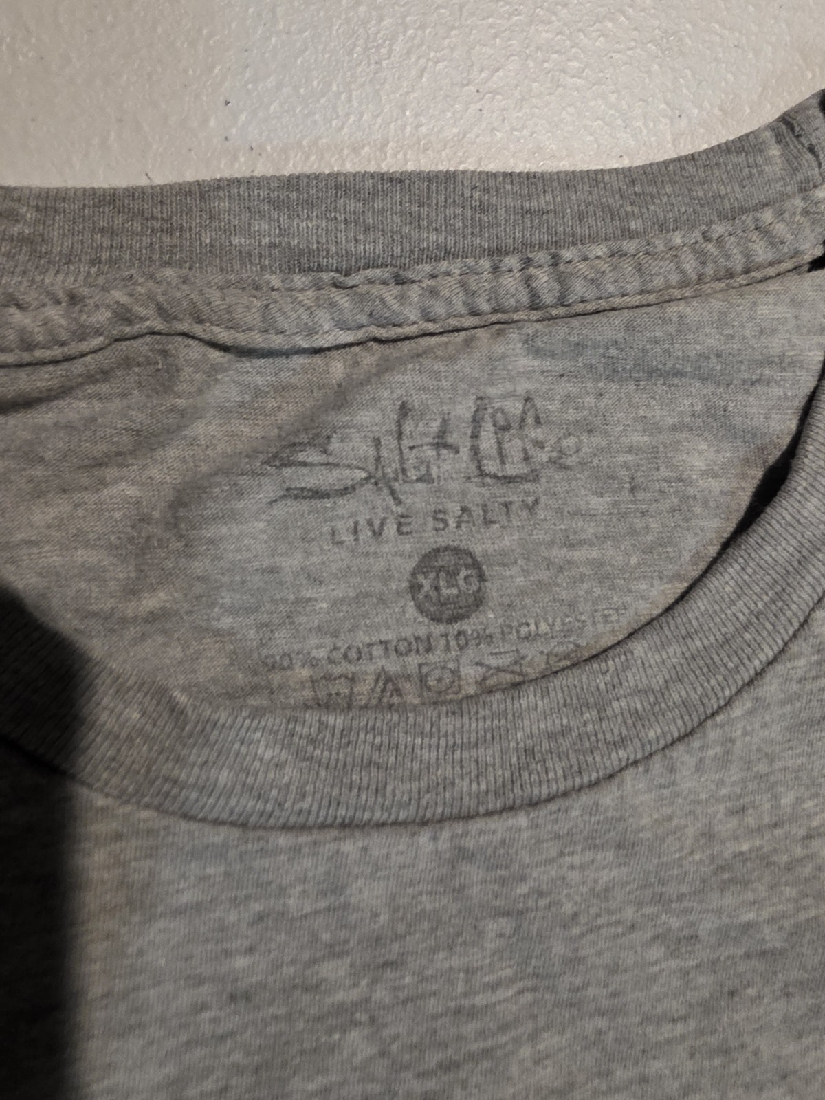 Salt Life T-Shirt Men's Sz X-Large Snorkel Diving Flag 2-Sided gallery