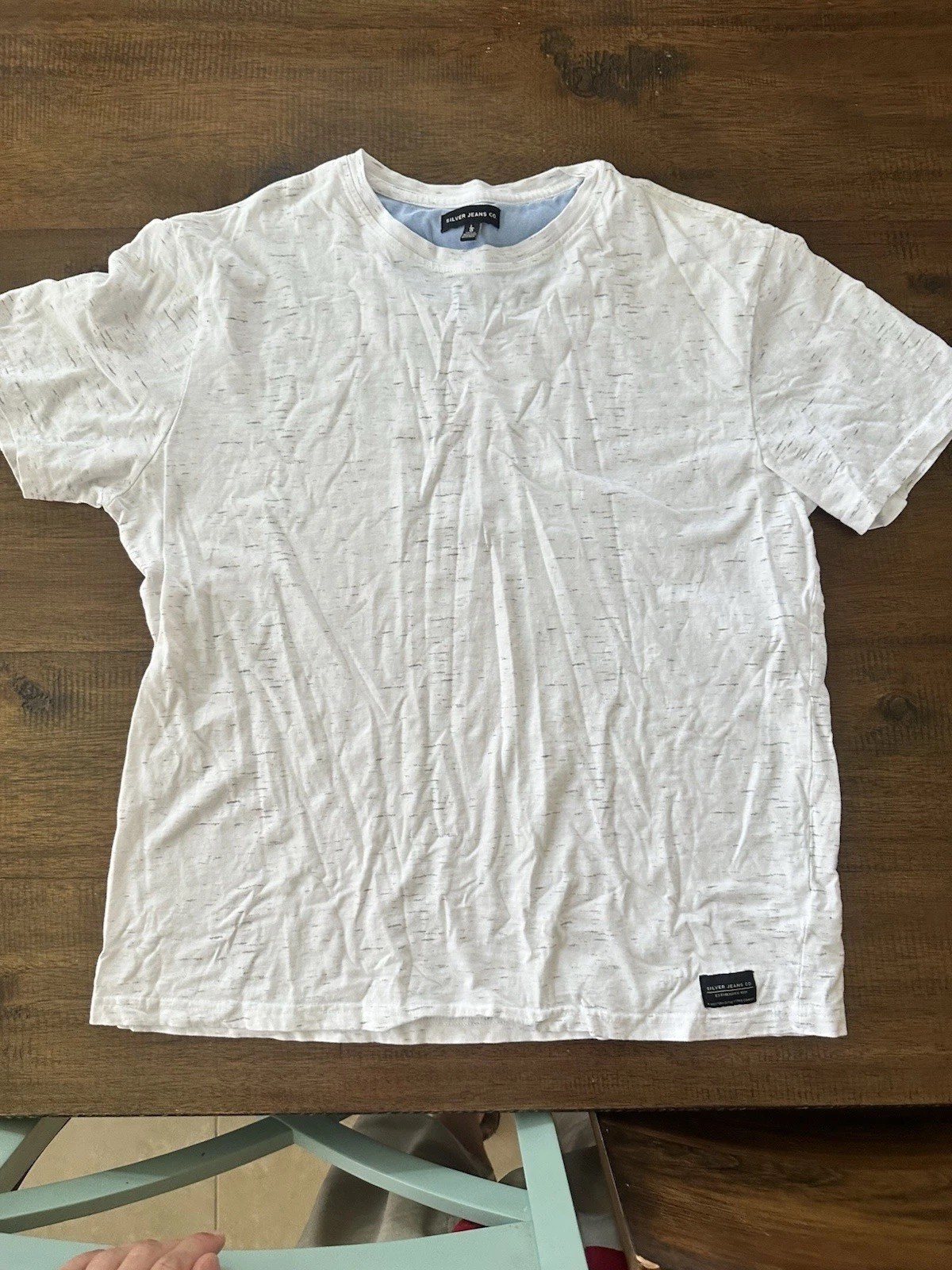 Silver Jeans Co. Men’s T Shirt Large Unique Pattern