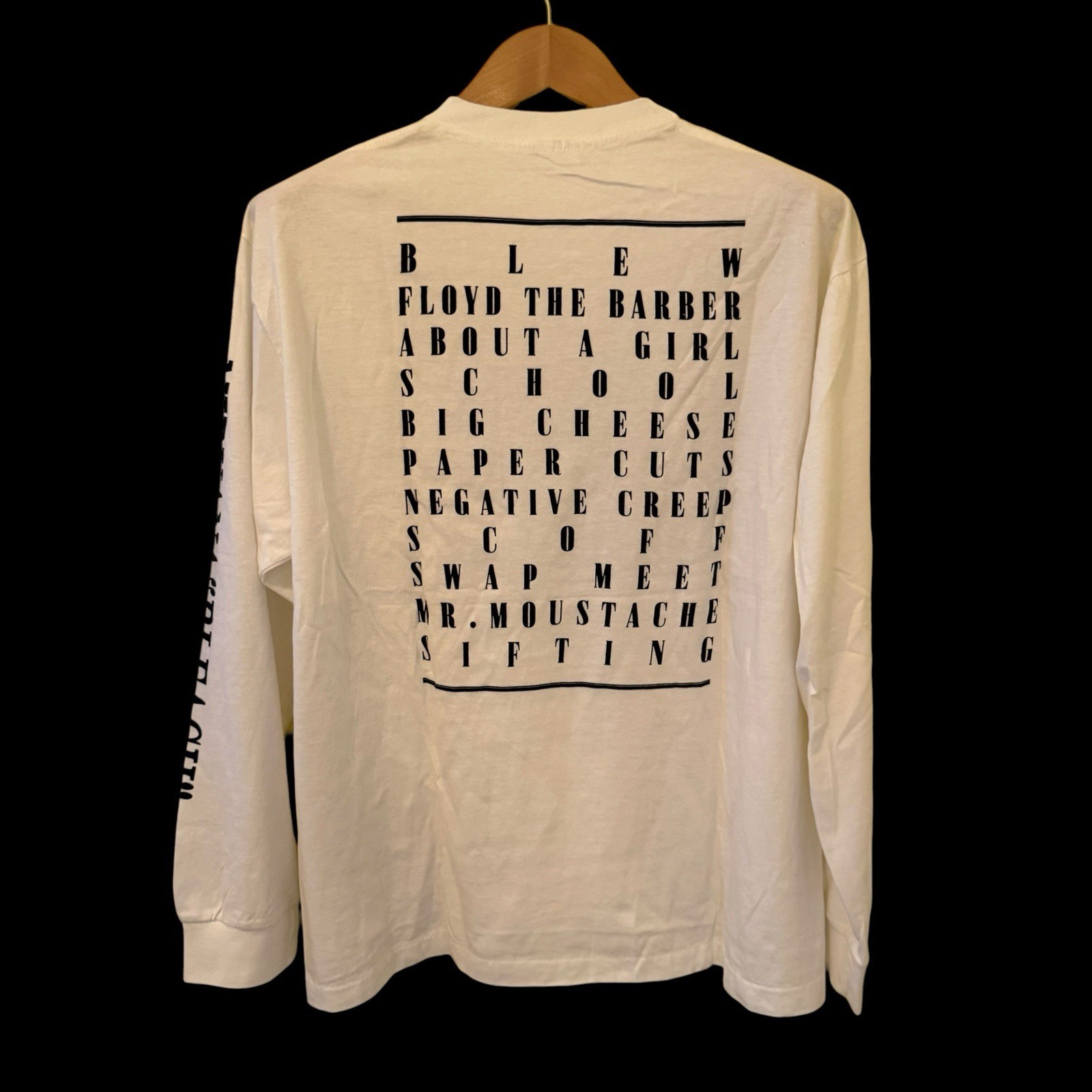Nirvana BLEACH VTG Kurt Cobain Sub Pop Long Sleeve Grunge Band XL Shirt REPRINT gallery