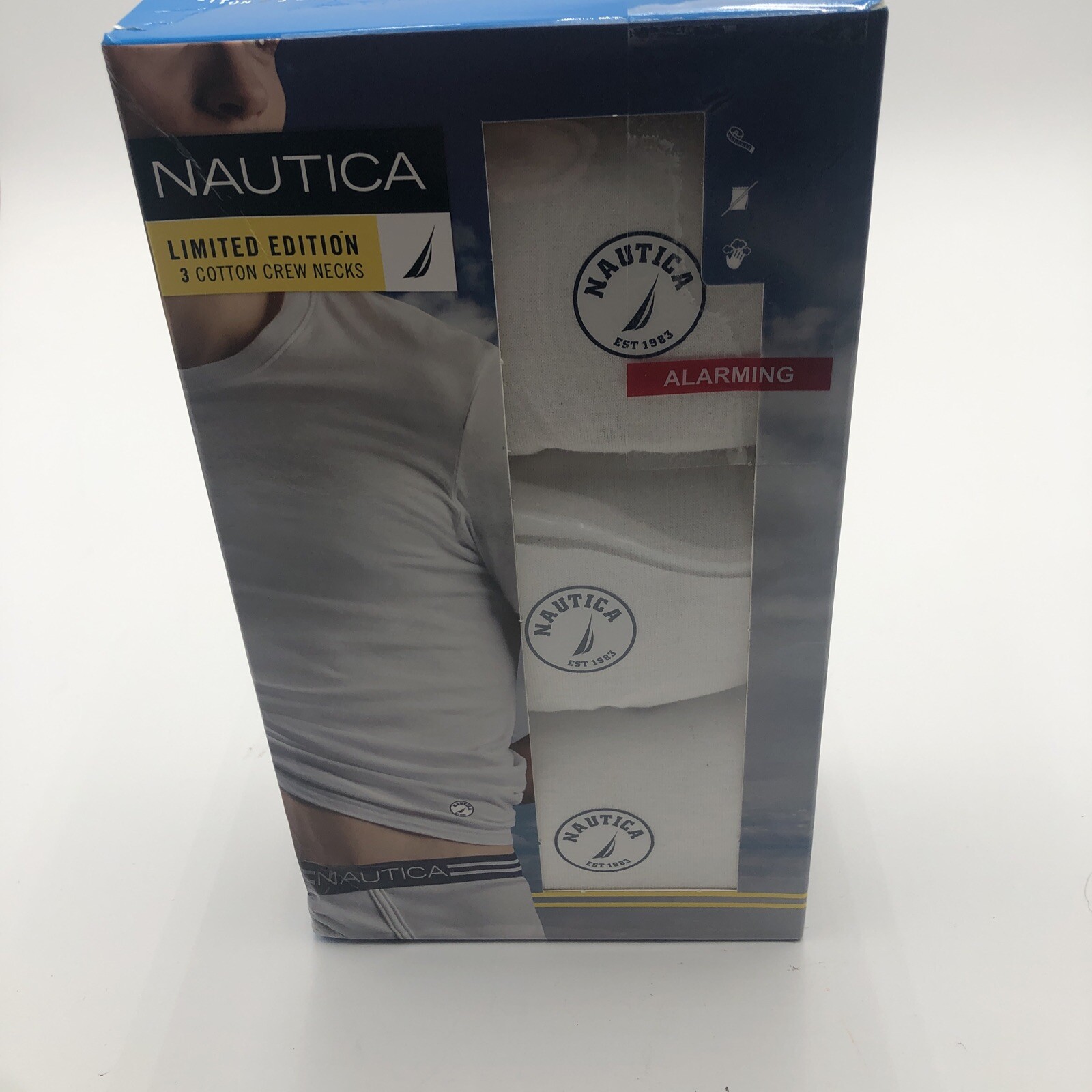 Nautical Limited Edition 3 Cotton Crew Necks T-shirts New In Box Size S 34-36 gallery