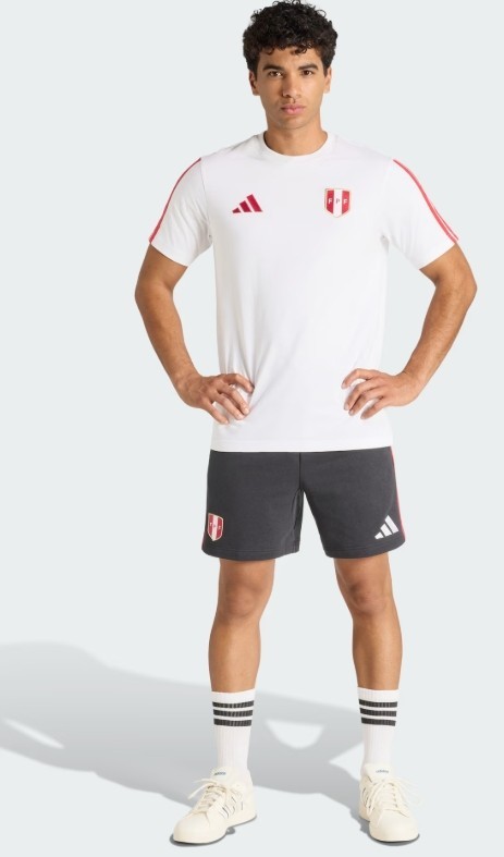 adidas Men's Soccer Peru T-Shirt DNA Seleccion de Futbol FPF 2026 XL gallery