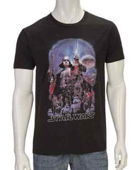 New Star Wars Darth Vader Storm Trooper Classic Retro T-Shirt