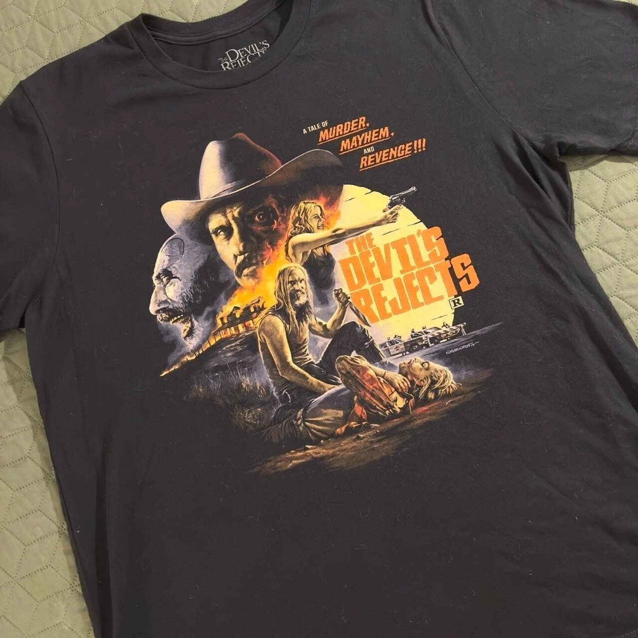Remake The Devils Rejects Fright Rags short sleeve black color shirt S-5XL gallery