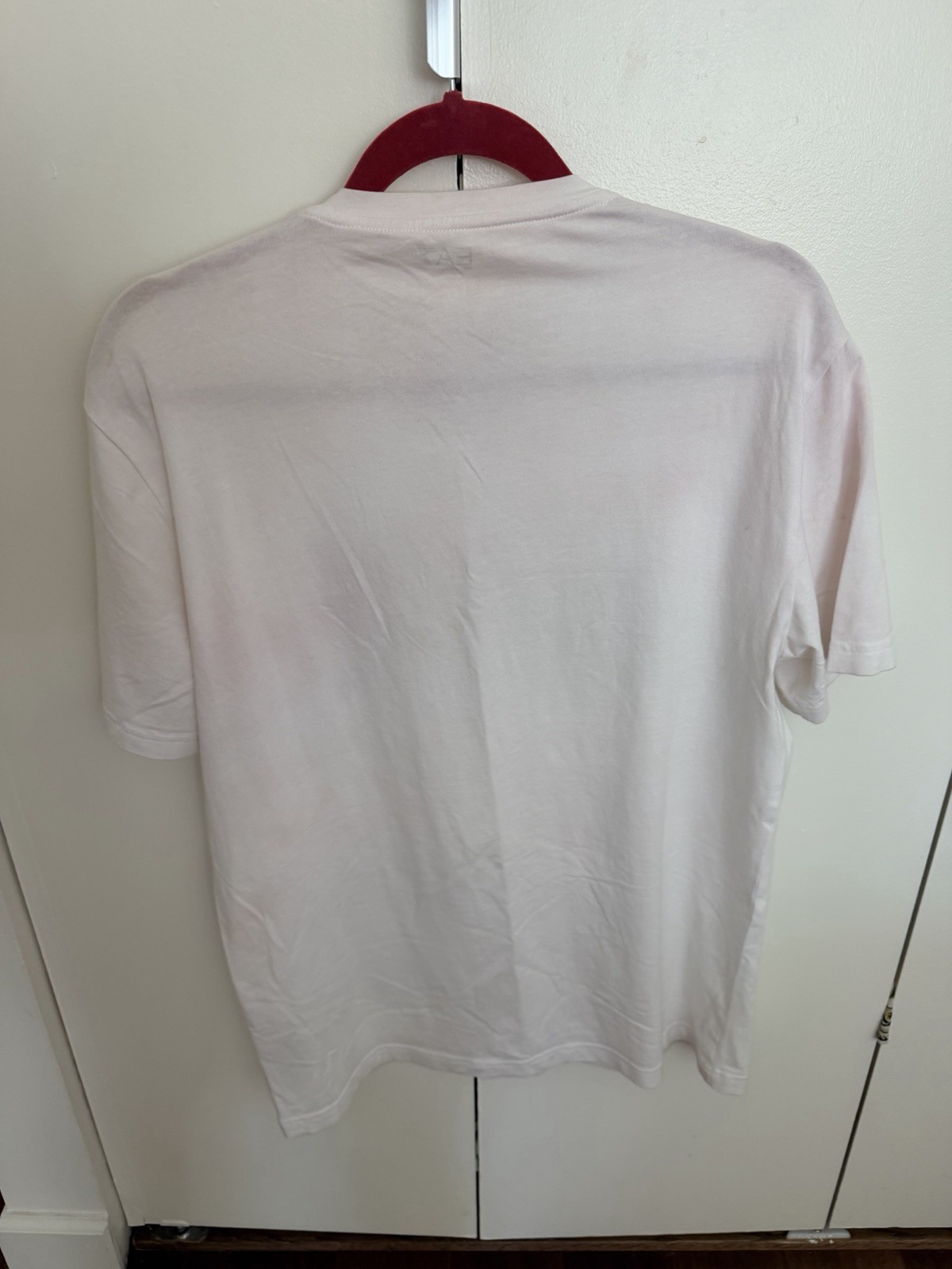 Men’s White Emporio Armani Short Sleeve Tee EA7 Logo. Size L gallery