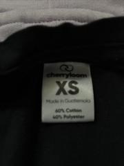 Cherry Loom Extra Small U-Neck Shirt with Humor Graphic