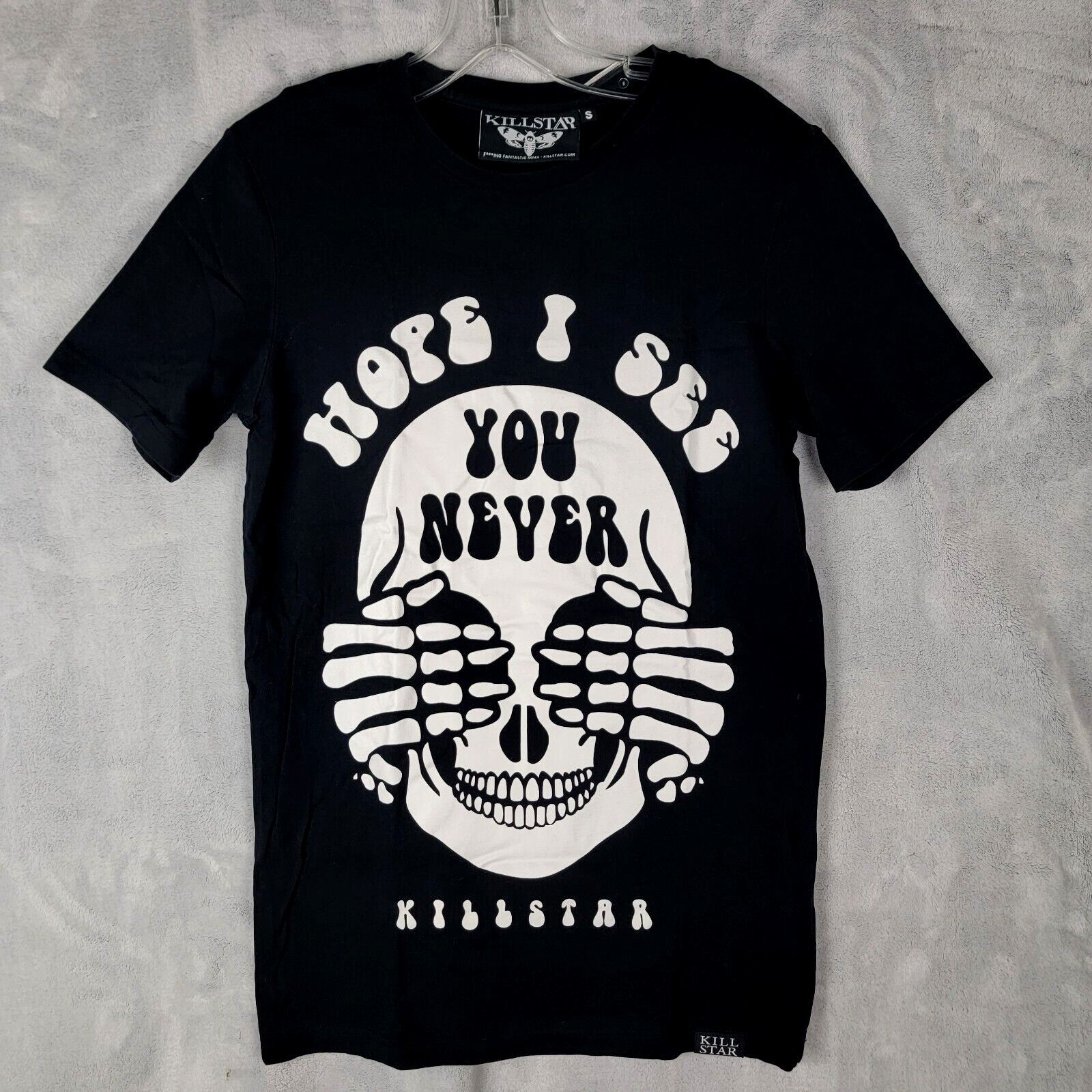 Kill Star Tee Shirt Mens Small Hope I See You Never Adult Black Goth Emo Punk gallery