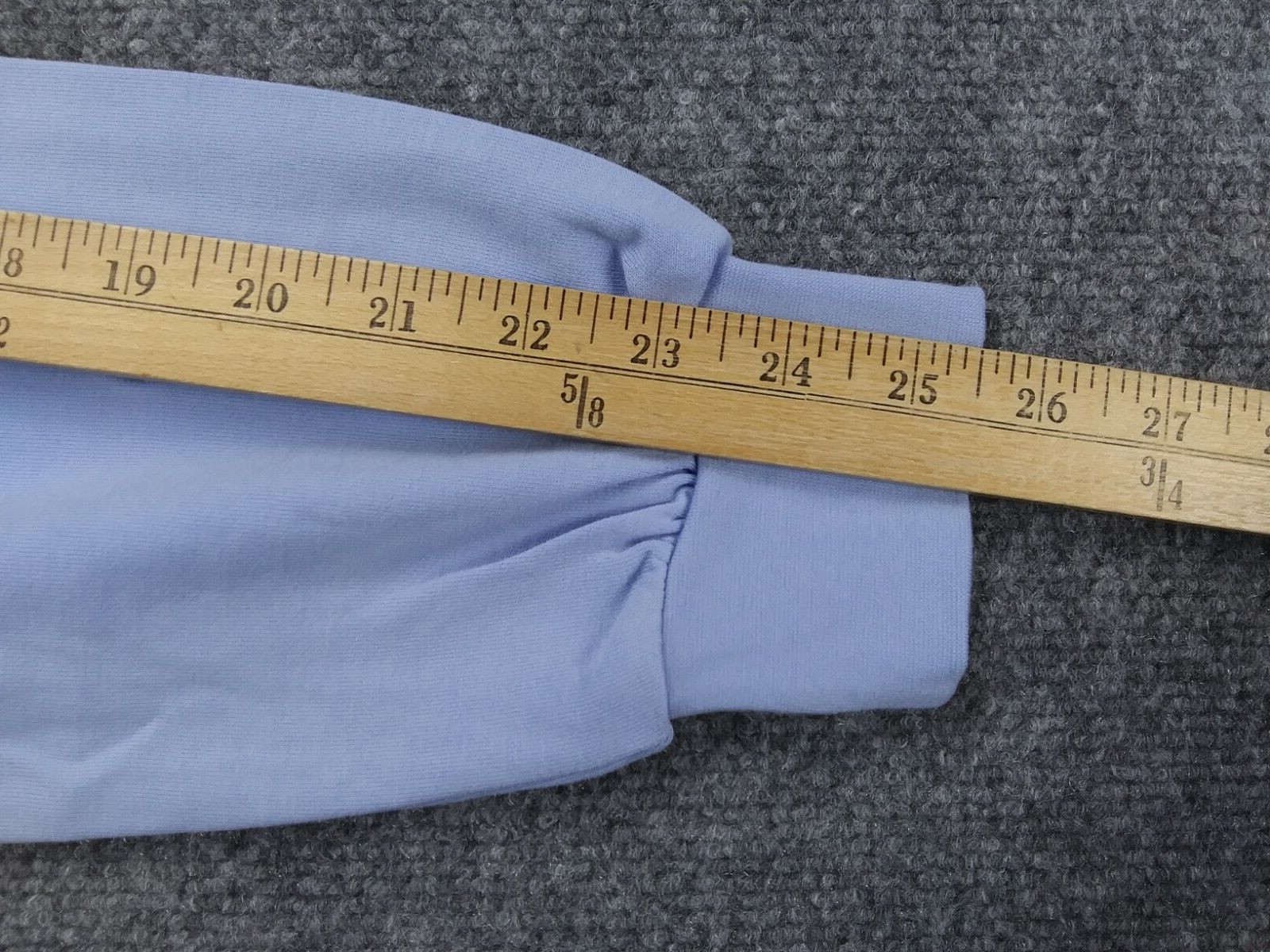 Unbranded T-Shirt Mens Large Blue Turtleneck Long Sleeve Cotton Polyamide gallery