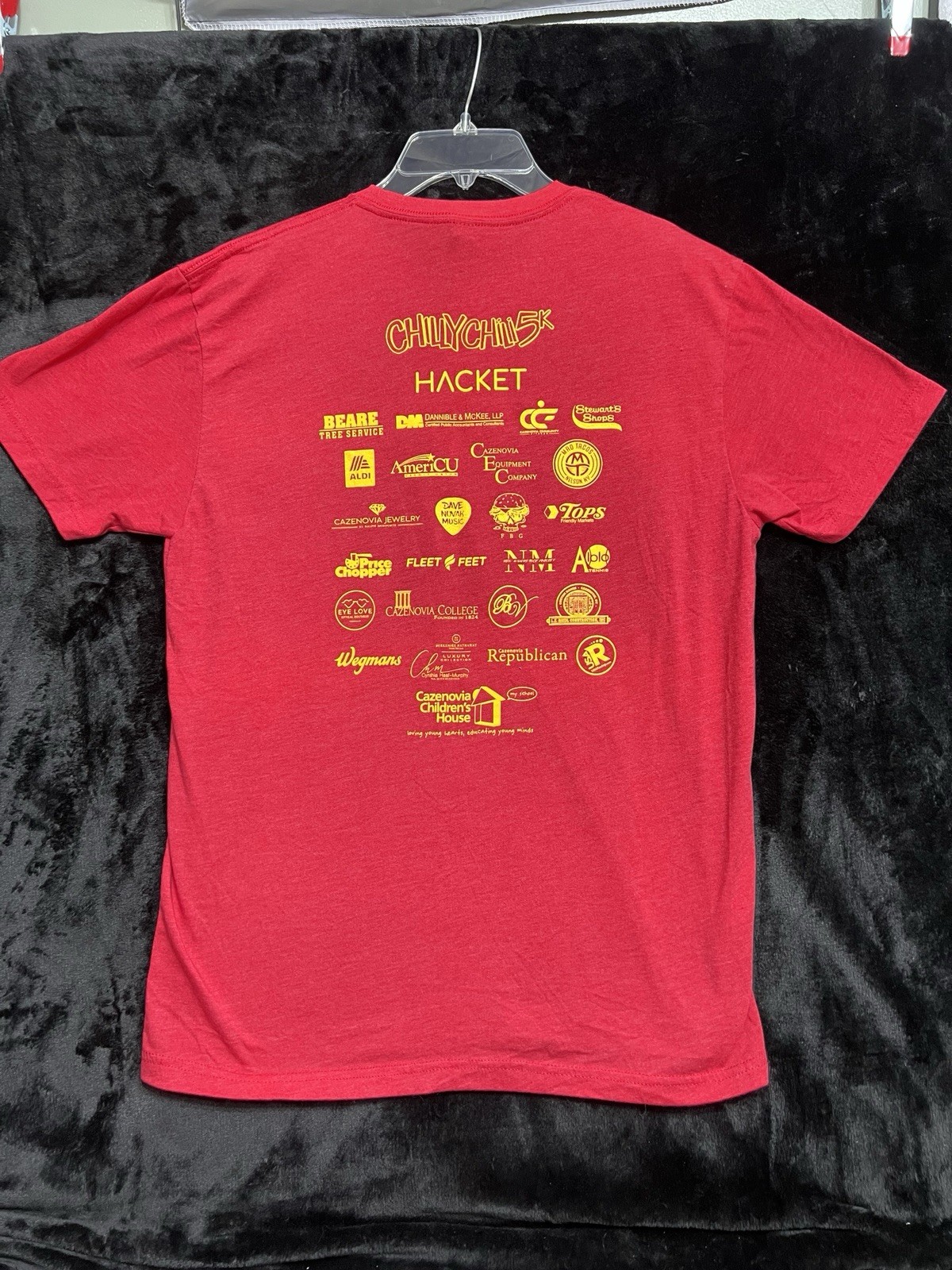 Next Level Apparel Unisex Red Chilli 5K T-Shirt SzMed NICE! gallery