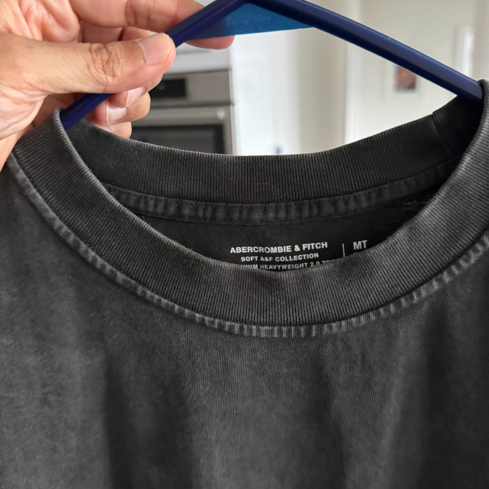 100% Cotton Black Wash Premium Heavyweight 2.0 Tee M Tall (Used 1-3 times max.) gallery