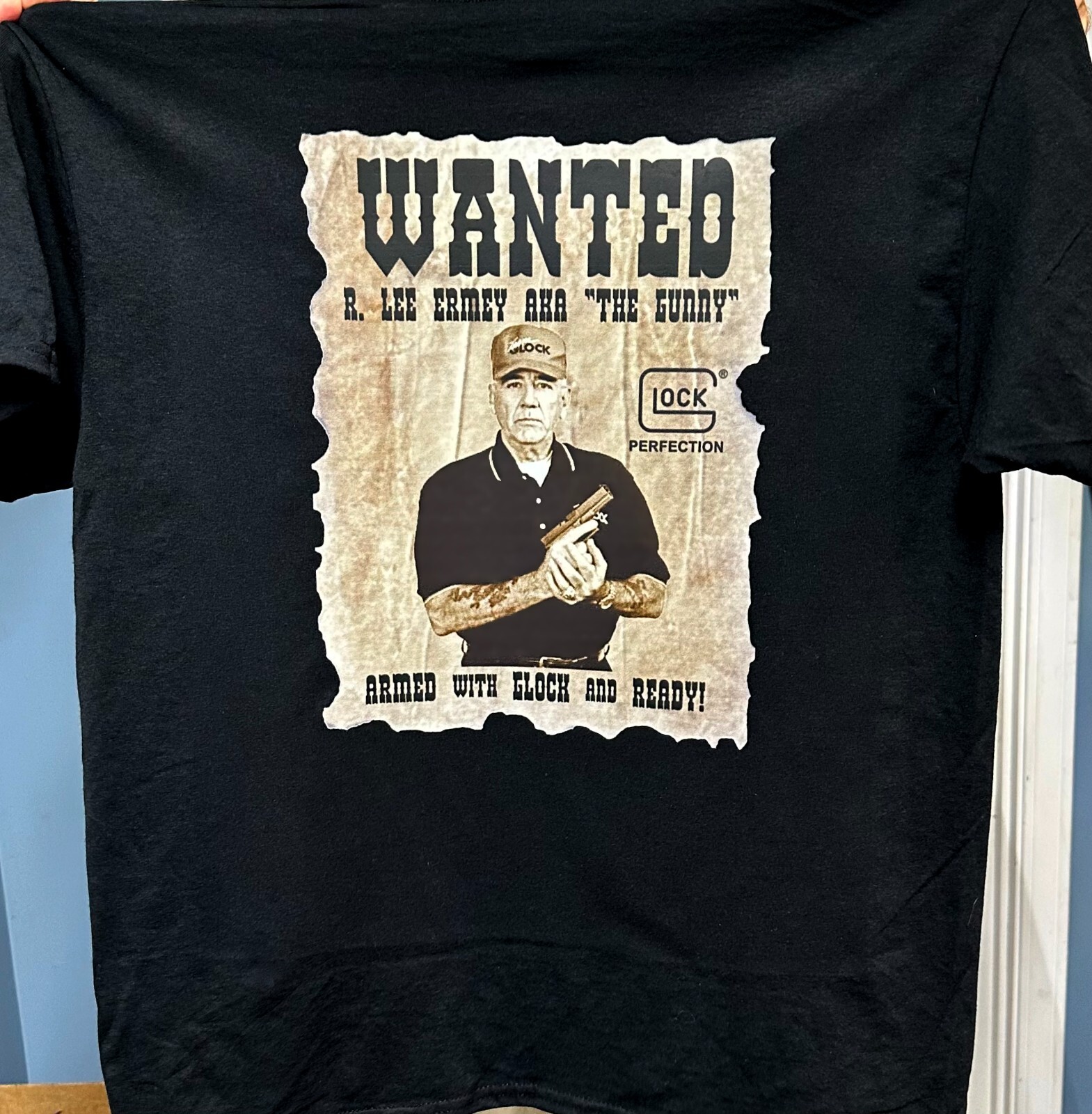 TEAM GLOCK R.LEE ERMEY “THE GUNNY” T-SHIRT Small - 5X - LIMITED QTY CLOSEOUT gallery