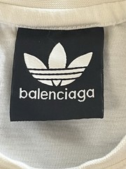 Adidas Balenciaga Men’s Tee-Size Small-Cotton Poly Blended Knit