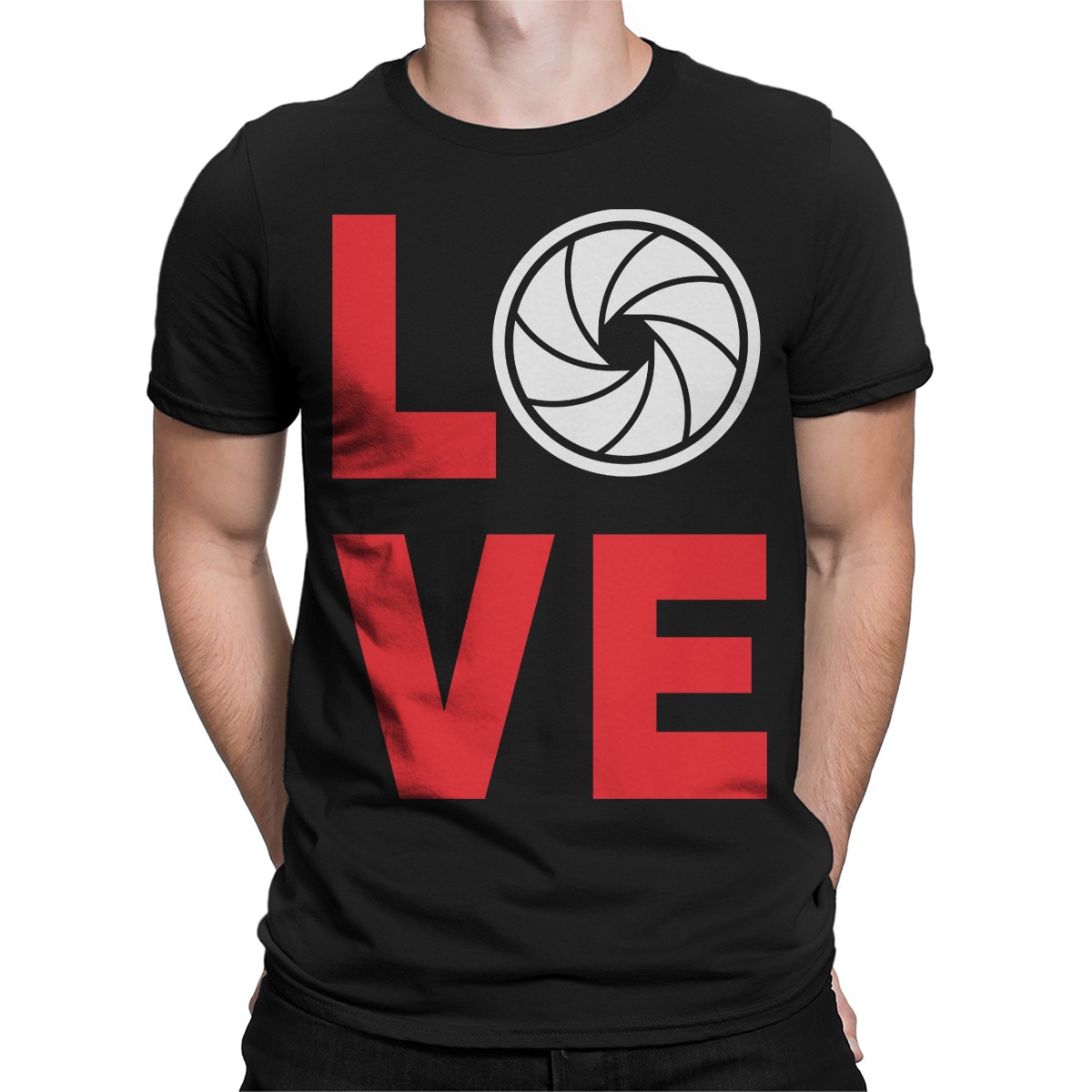 Love Photography Camera Photographer Gift Mens Womens T-Shirts