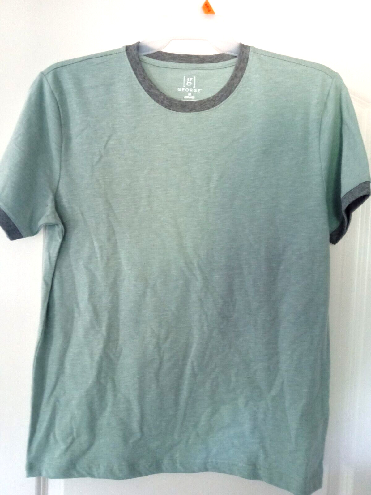 George Ringer T-Shirt color is pistachio Size men’s Medium