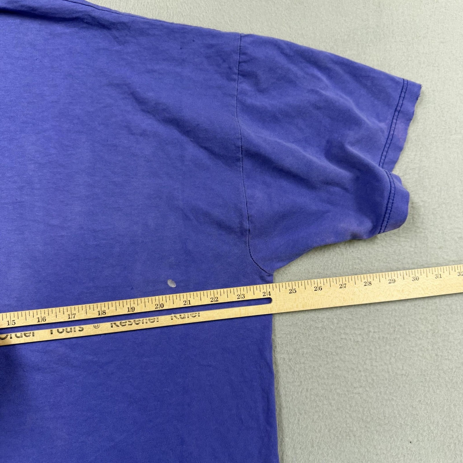 Vintage Russell Athletic Shirt Mens XL Purple Logo T-Shirt Tee Made USA 90s gallery