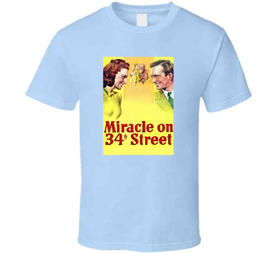 Miracle On 34th Street Tee Classic Holiday Film T Shirt gallery