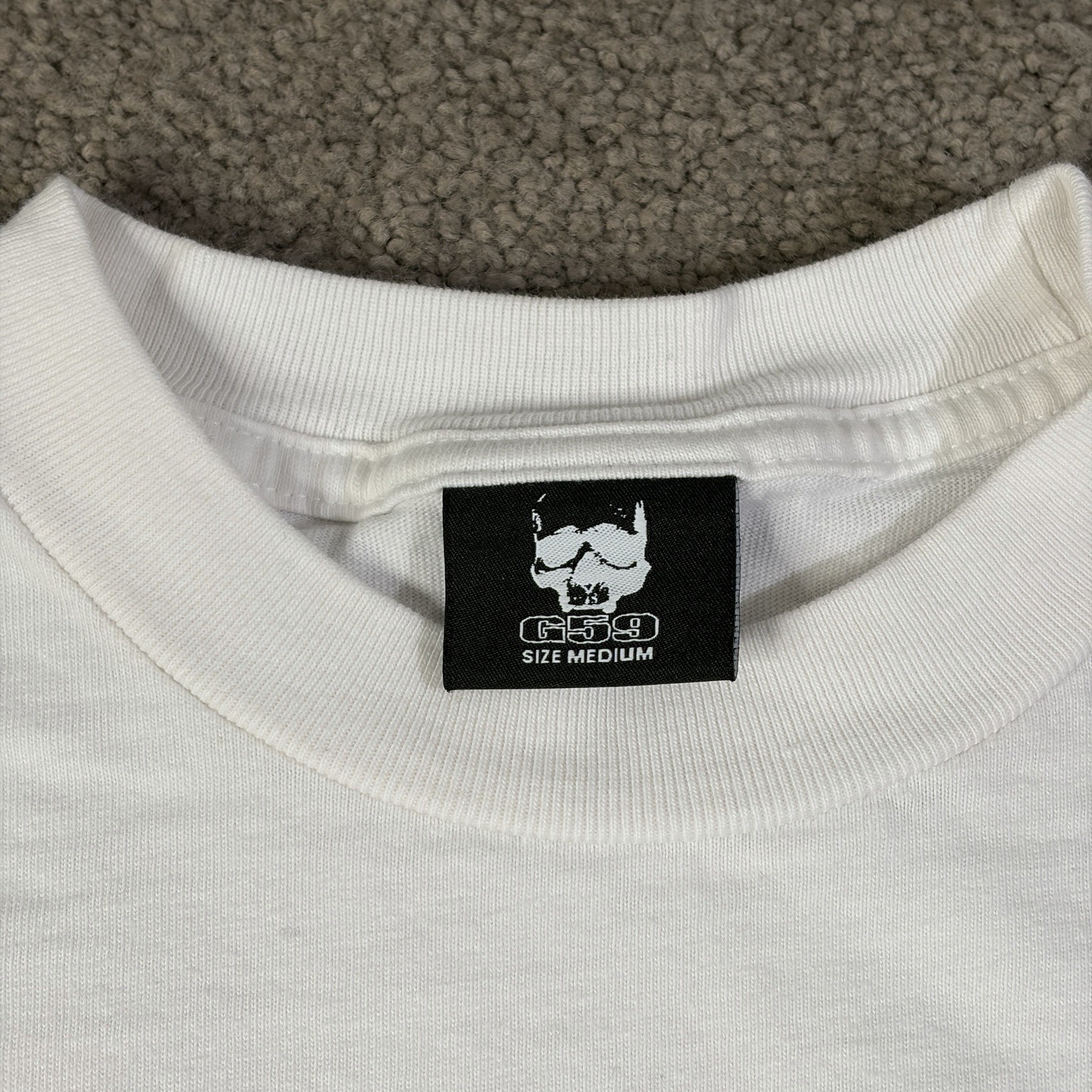 G59 Records Skull Graphic T Shirt Suicideboys Size Medium White gallery