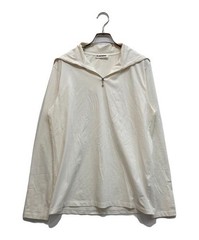 Half zip high neck cut and sew