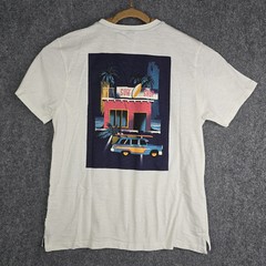 Reverse Threads Surf Shop Men’s Medium Graphic T-Shirt 100% Cotton Beach Tee