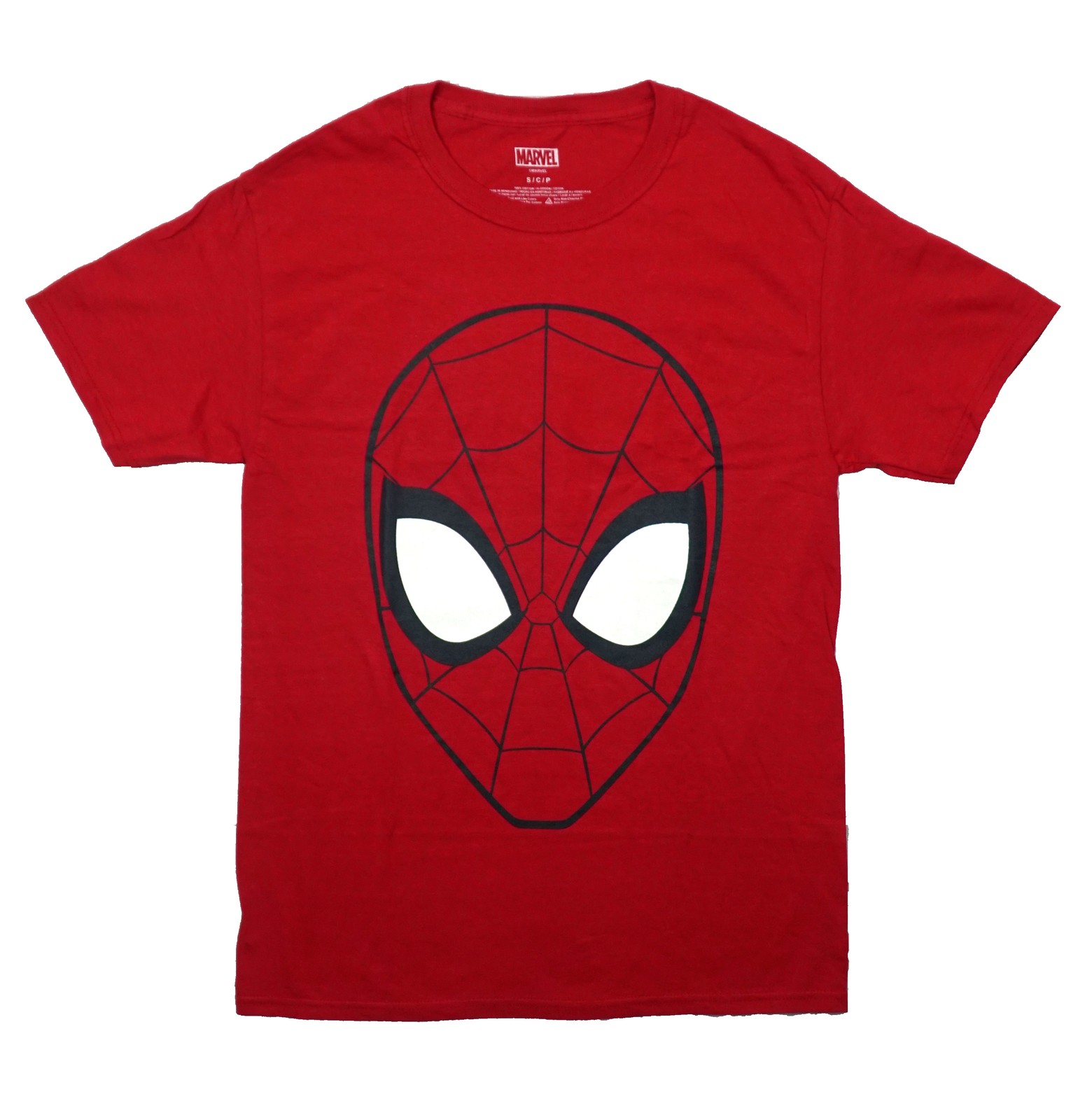 Spider-Man New Adult T-Shirt - Giant Spidey Head Image gallery