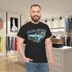 Electric Motors Feel the Spark Car Graphic T-Shirt