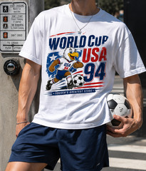 USA 94 World Cup Tee, Soccer Eagle Graphic T-Shirt, Comfort Colors Unisex Shirt