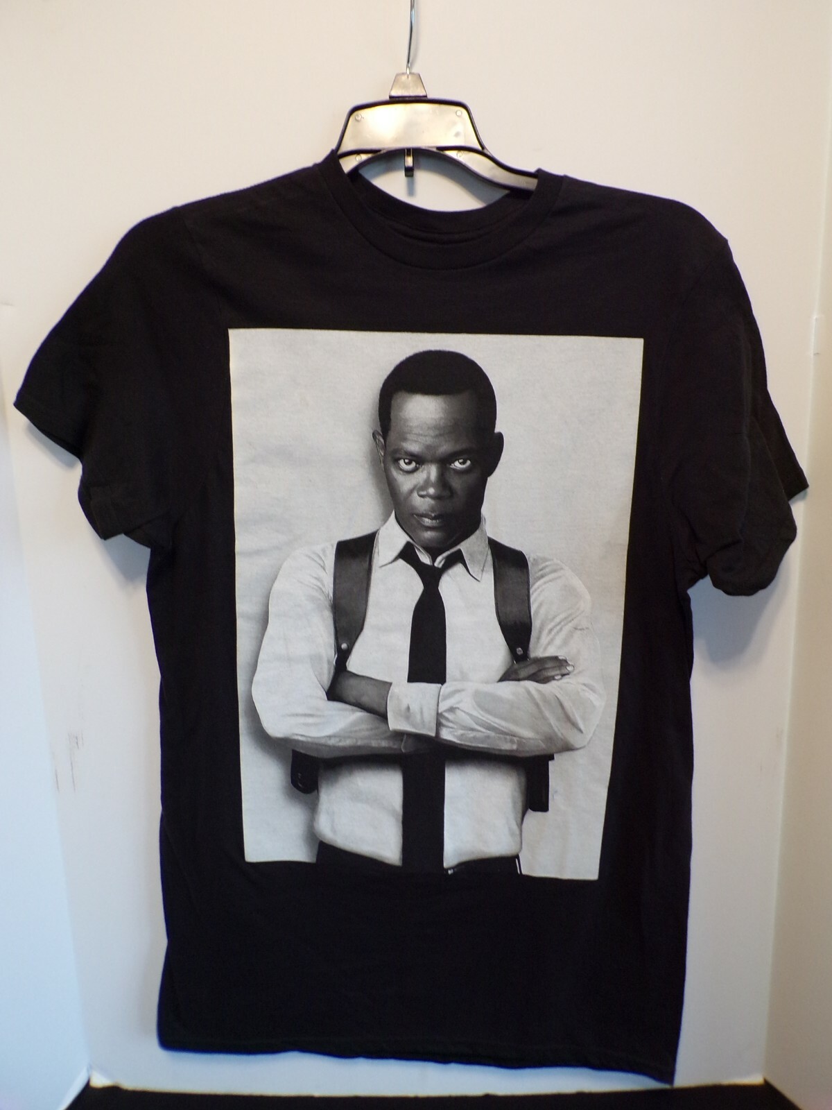 New Marvel – Captain Marvel Nick Fury Black T-Shirt With Tags Various Sizes