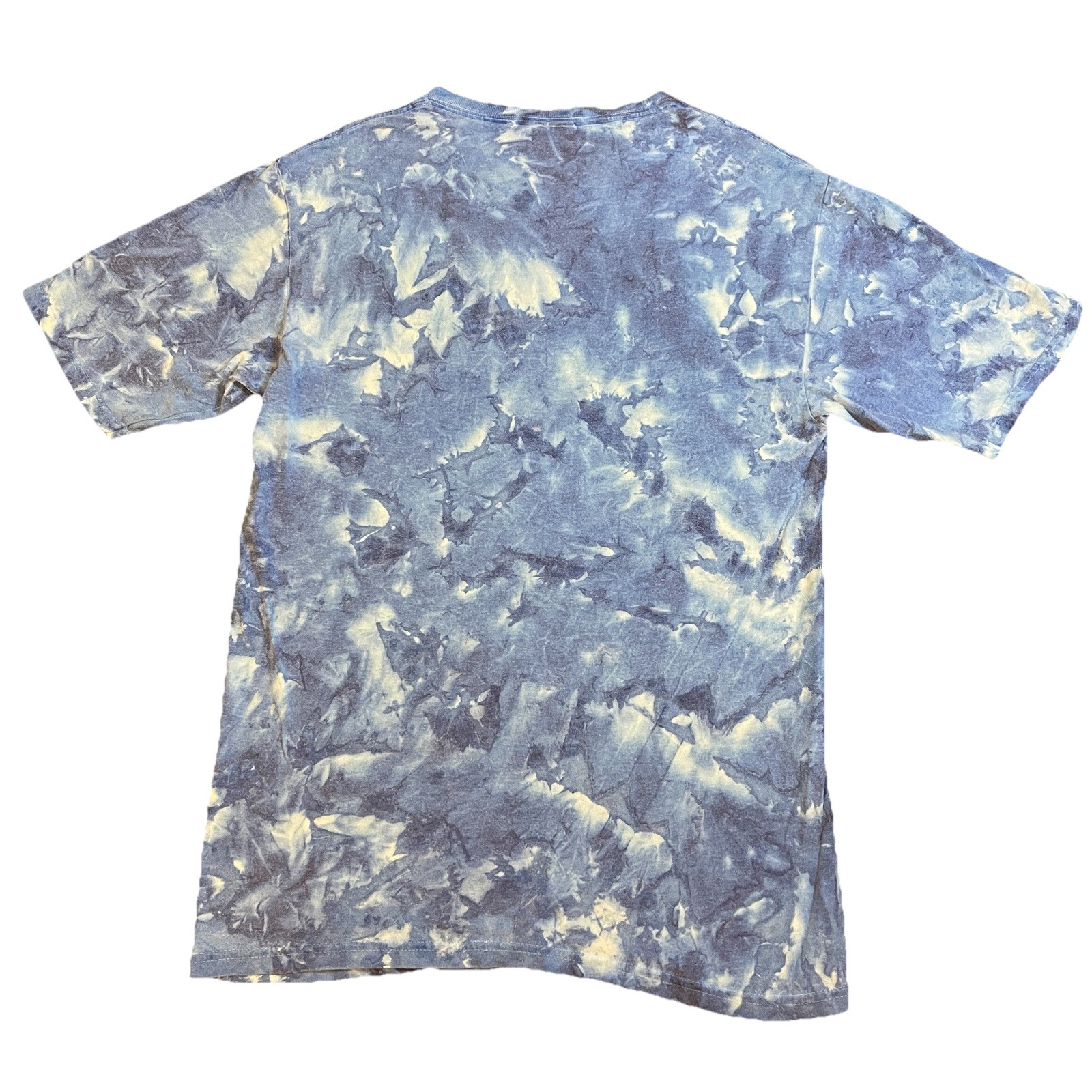 Vintage Dolphins Art T-Shirt Men’s Small Blue Tie Dye Windjammer Sailing Boating gallery