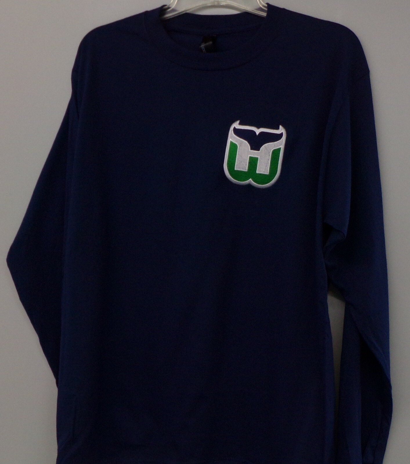Hartford Whalers NHL Long Sleeve T-Shirt S-6XL, LT-4XLT New England WHL New gallery