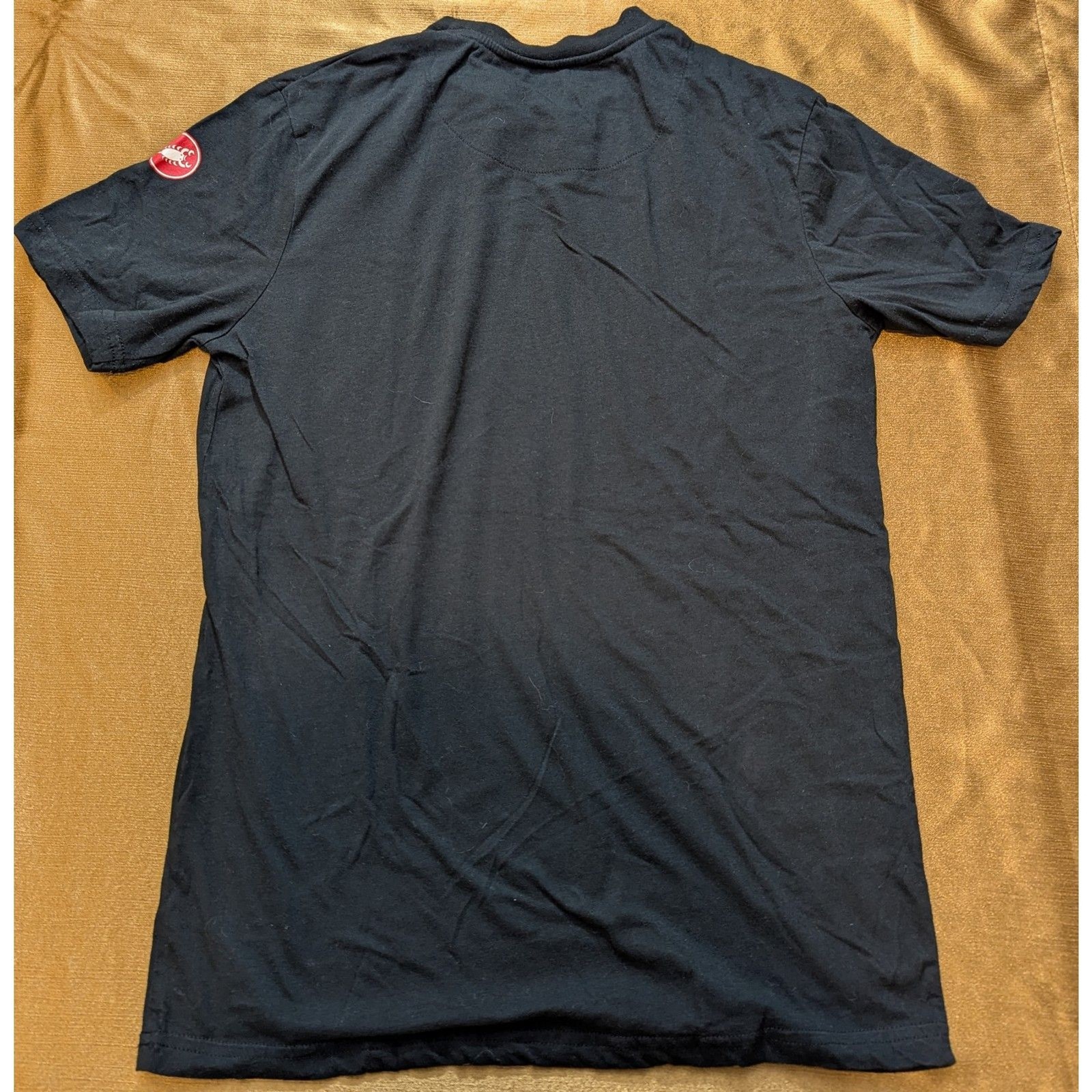 Castelli Cycling Scorpion Logo T-Shirt Black Men’s M Slim 26x18 gallery