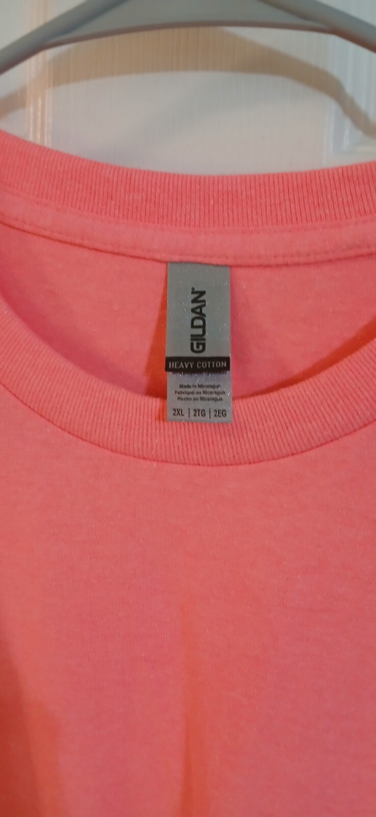 Gildan Mens Heavy Cotton Solid Short Sleeve Casual Blank T-Shirt 2X Free Ship gallery